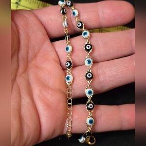 Evil eye bracelet